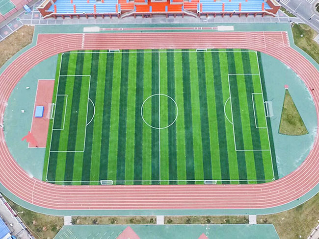 足球场为何要用人造草坪